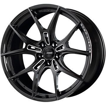 【新品国産5穴114.3車】 夏タイヤ ホイール４本セット 225/45R18 ミレバー スポーツマクロ MA349（限定） レイズ グラムライツ 57FXZ 18インチ :arktire 1261 139687 41779 41779:アークタイヤ