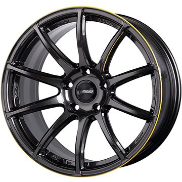 225/55R18 夏タイヤ ホイール４本セット (5/100車用) FALKEN アゼニス FK520L レイズ グラムライツ 57トランセンド UNLIMIT EDITION 18インチ :arktire 2288 139731 40789 40789:アークタイヤ