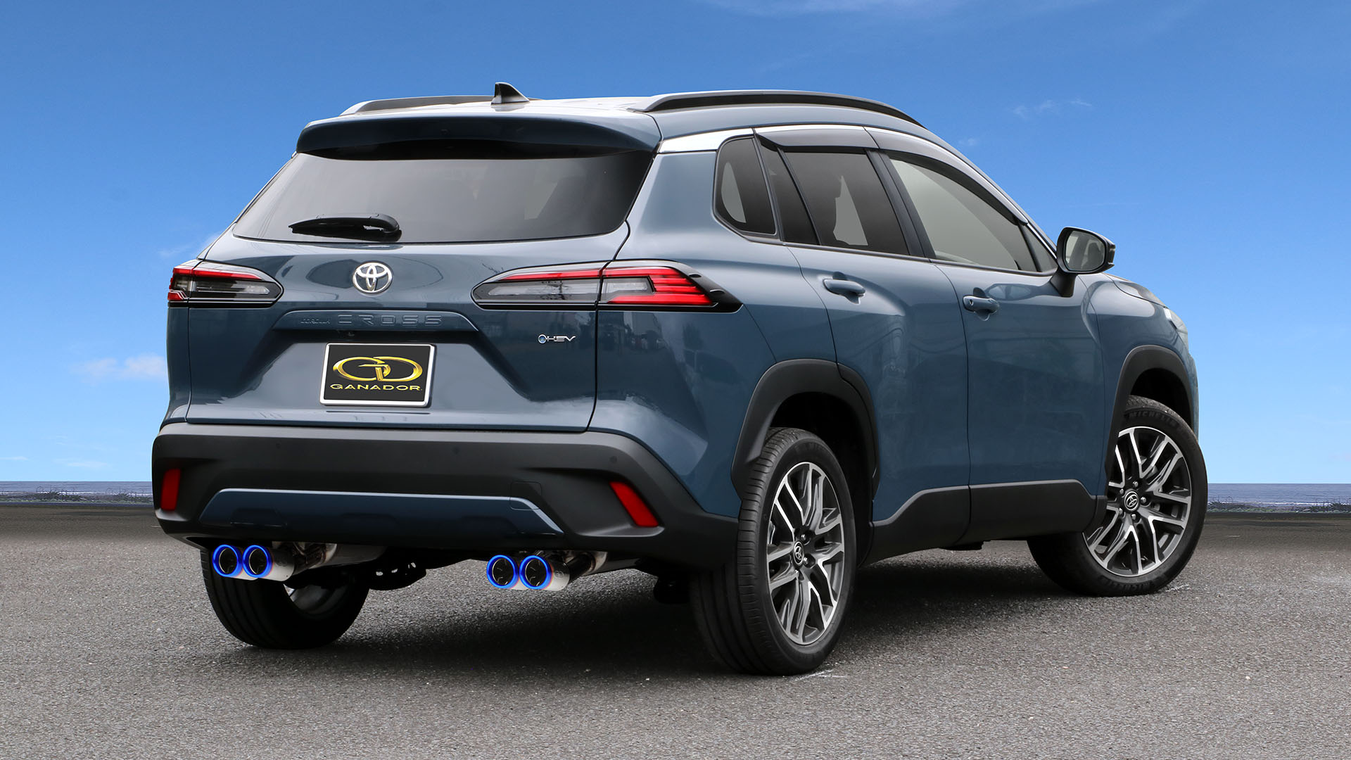 GANADOR（ガナドール） 取付店への発送で送料無料 マフラー Vertex 4WD