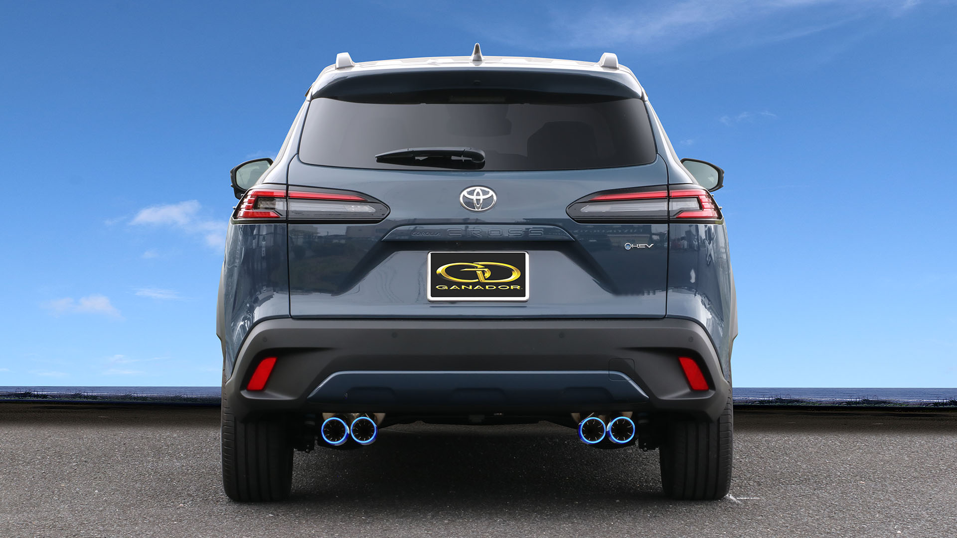 GANADOR（ガナドール） 取付店への発送で送料無料 マフラー Vertex 4WD