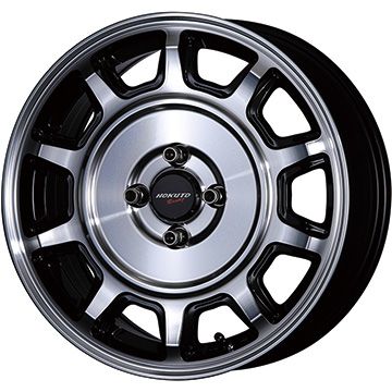 新品  ハスラー デリカミニ(4WD) 夏タイヤ ホイール4本セット 165/60R15 GRIPMAX MUD RAGER/T MAX RWL (2022年製) クリムソン ホクトレーシング 零式S 15インチ｜ark-tire