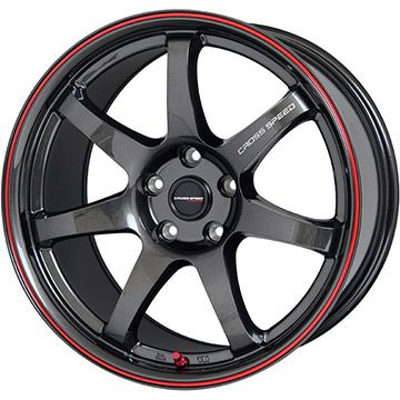 225/40R18 夏タイヤ ホイール４本セット (5/114車用) FALKEN ジークス ZE310R エコラン(限定) クロススピード ハイパーエディションCR7 18インチ :arktire 1131 146377 38448 38448:アークタイヤ