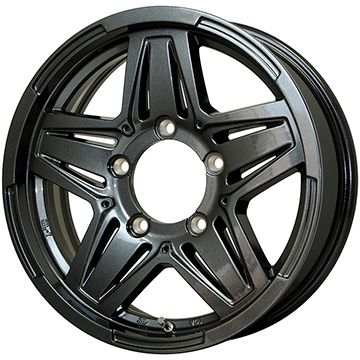 【新品】ジムニーシエラ 夏タイヤ ホイール４本セット 215/70R16 ブリヂストン デューラー A/T002 OWL/RBL ホットスタッフ マッドクロス JB 01 16インチ :arktire 16701 150442 43450 43450:アークタイヤ