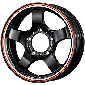 【新品】ジムニー 夏タイヤ ホイール４本セット 175/80R16 ブリヂストン デューラー A/T002 RBL コーセイ JBランダー 16インチ :arktire 16701 125014 43443 43443:アークタイヤ