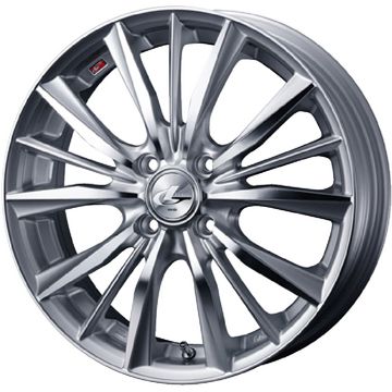 195/55R15 夏タイヤ ホイール４本セット (4/100車用) GRIPMAX ピュアグリップ RS Z 1(限定) ウェッズ レオニス VX 15インチ :arktire 1848 132666 41513 41513:アークタイヤ