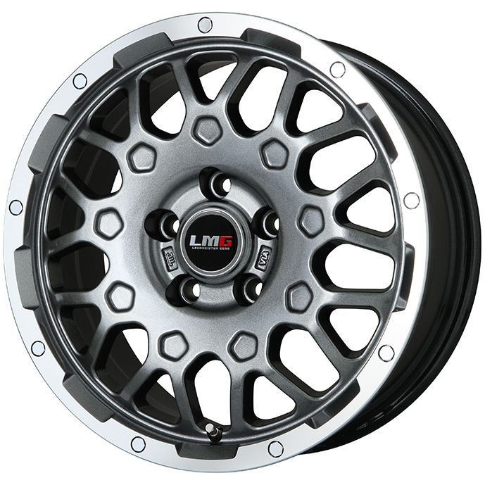 【新品国産5穴114.3車】 夏タイヤ ホイール4本セット 225/70R16 グリップマックス マッドレイジR/T MAX RWL(限定2022年製) レアマイスター LMG MS-9W 16インチ｜ark-tire