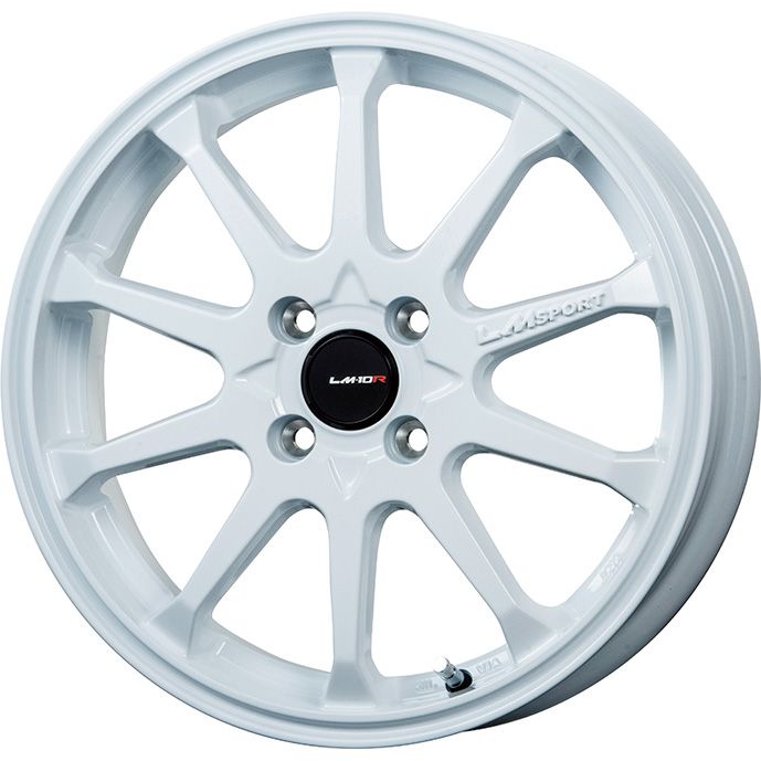 195/55R15 夏タイヤ ホイール４本セット (4/100車用) GRIPMAX ピュアグリップ RS Z 1(限定) レアマイスター LMスポーツLM 10R(ホワイト) 15インチ :arktire 1848 116176 41513 41513:アークタイヤ