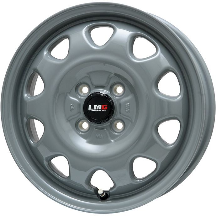 165/60R15 オールシーズンタイヤ ホイール４本セット 軽自動車用（ハスラー） デリカミニ(4WD) KUMHO マーシャル MH22(限定) LMG OFF STYLE 15インチ :arktire 21761 120567 42226 42226:アークタイヤ