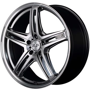 【新品国産5穴114.3車】 夏タイヤ ホイール４本セット 225/45R18 ミレバー スポーツマクロ MA349（限定） MID RMP 520F 18インチ :arktire 1261 135578 41779 41779:アークタイヤ