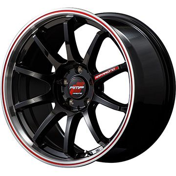 【新品国産5穴114.3車】 夏タイヤ ホイール４本セット 225/45R18 ミレバー スポーツマクロ MA349（限定） MID RMP レーシング R10 18インチ :arktire 1261 137580 41779 41779:アークタイヤ