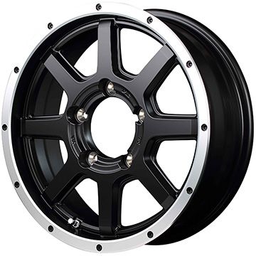 【新品】ジムニー 夏タイヤ ホイール４本セット 175/80R16 ブリヂストン デューラー A/T002 RBL MID ロードマックス WF 8 16インチ :arktire 16701 132928 43443 43443:アークタイヤ