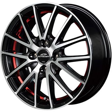 195/65R15 夏タイヤ ホイール４本セット (4/100車用) DUNLOP エナセーブ RV505 MID シュナイダー RX27 15インチ｜ark-tire