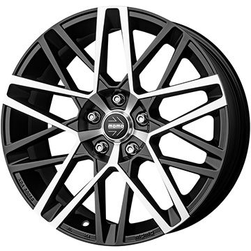 【新品国産5穴114.3車】 夏タイヤ ホイール４本セット 225/45R18 ミレバー スポーツマクロ MA349（限定） モモ アベンジャー 18インチ :arktire 1261 125366 41779 41779:アークタイヤ