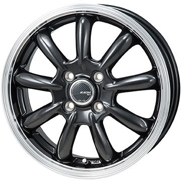 165/65R14 オールシーズンタイヤ ホイール４本セット 軽自動車用（ハスラー） KUMHO マーシャル MH22(限定) モンツァ JPスタイル バーニー 14インチ :arktire 21721 123232 42227 42227:アークタイヤ