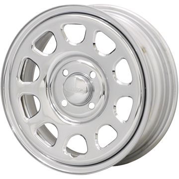 【新品】ハイエース200系 夏タイヤ ホイール４本セット 195/80R15 ファルケン ワイルドピーク A/T3W 107/105N モリタ デイトナズ G2 クローム 15インチ :arktire 2185 154445 35332 35332:アークタイヤ