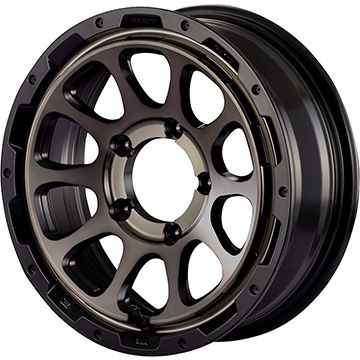 【新品】ジムニー 夏タイヤ ホイール４本セット 175/80R16 ブリヂストン デューラー A/T002 RBL モーターファーム ファームD10 16インチ :arktire 16701 120880 43443 43443:アークタイヤ