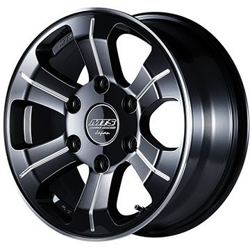 【新品】ハイエース200系 夏タイヤ ホイール４本セット 195/80R15 ファルケン ワイルドピーク A/T3W 107/105N エムテクノ M.T.S.JAPAN MJ15 03S 15インチ :arktire 2185 145510 35332 35332:アークタイヤ