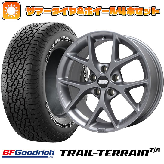 235/55R19 夏タイヤ ホイール4本セット BFグッドリッチ トレールテレーンT/A ORBL (5/114車用) BBS GERMANY BBS SR ヒマラヤサテングレー 19インチ : arktire 1121 127865 36806 36806 : アークタイヤ