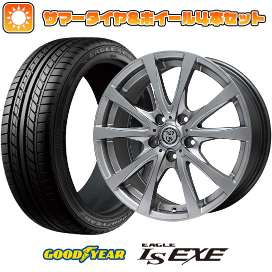 235/50R18 夏タイヤ ホイール4本セット GOODYEAR EAGLE LS EXE(限定) (5/114車用) BIGWAY TRG バーン 18インチ :arktire 454 61755 31588 31588:アークタイヤ