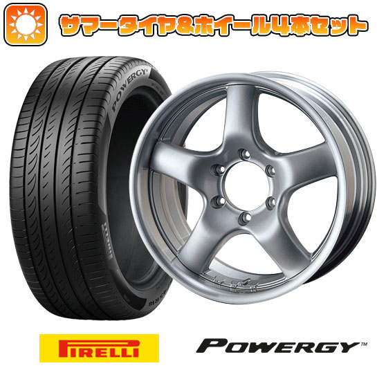 【新品国産6穴139.7車】 夏タイヤ ホイール4本セット 285/50R20 ピレリ パワジー フォーバイフォーエンジニア ブラッドレー dt1 20インチ｜ark-tire