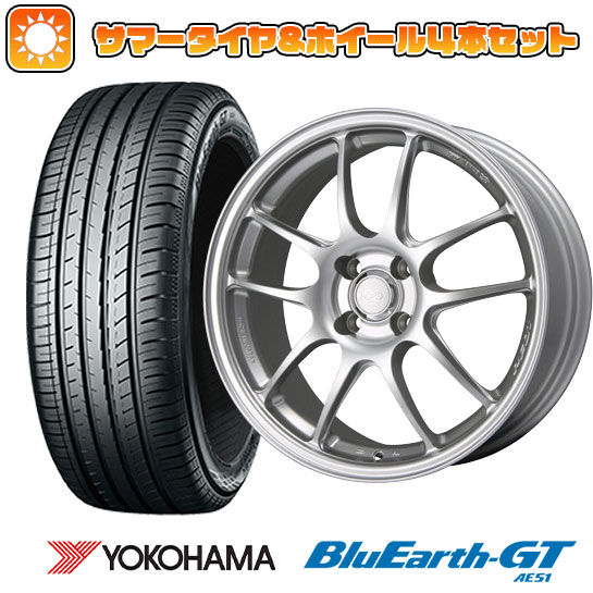 165/55R15 夏タイヤ ホイール４本セット 軽自動車用（N BOX タント スペーシア） YOKOHAMA ブルーアース GT AE51 エンケイ PF01 15インチ :arktire 21761 150926 28574 28574:アークタイヤ