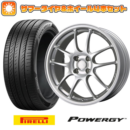 185/65R15 夏タイヤ ホイール４本セット (4/100車用) PIRELLI パワジー エンケイ PF01 15インチ :arktire 1921 150927 37006 37006:アークタイヤ