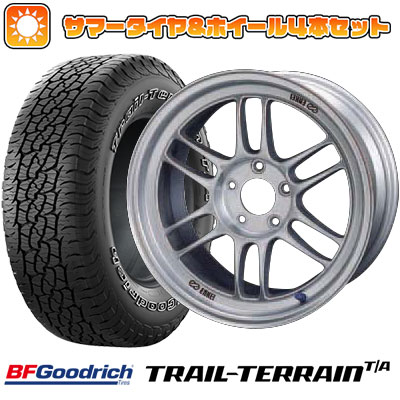 235/55R18 夏タイヤ ホイール４本セット (5/114車用) BFグッドリッチ トレールテレーンT/A ORBL エンケイ RP F1 18インチ :arktire 1303 151305 36809 36809:アークタイヤ