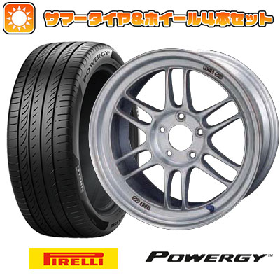 215/45R18 夏タイヤ ホイール４本セット (5/114車用) PIRELLI パワジー エンケイ RP F1 18インチ :arktire 1130 151305 36963 36963:アークタイヤ