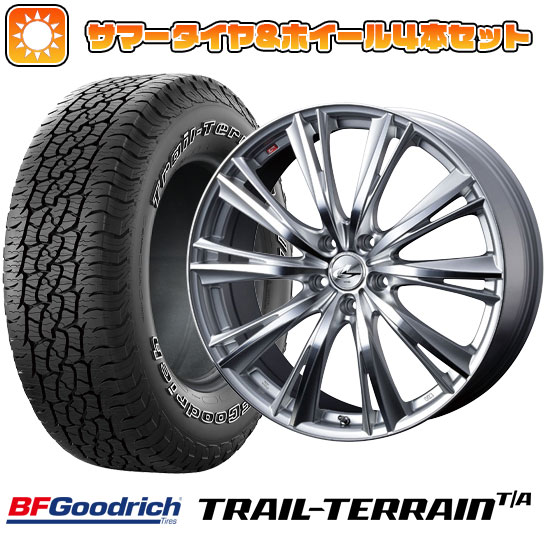 225/60R18 夏タイヤ ホイール4本セット BFグッドリッチ トレールテレーンT/A ORBL (5/114車用) WEDS レオニス WX 18インチ :arktire 1341 136609 36811 36811:アークタイヤ