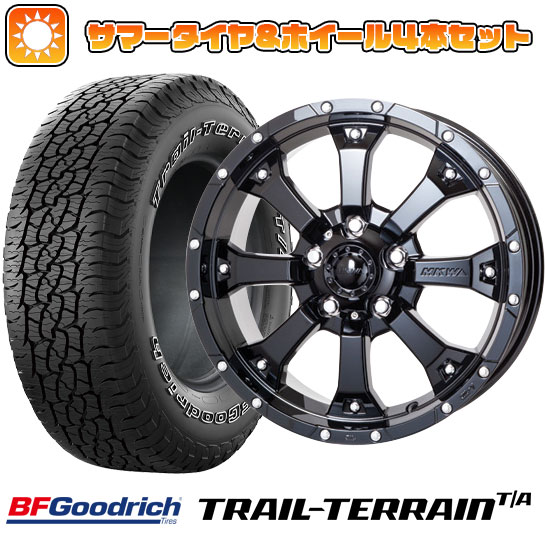 245/70R16 夏タイヤ ホイール4本セット BFグッドリッチ トレールテレーンT/A ORWL (5/114車用) MKW MK 46 16インチ :arktire 15841 82890 36795 36795:アークタイヤ