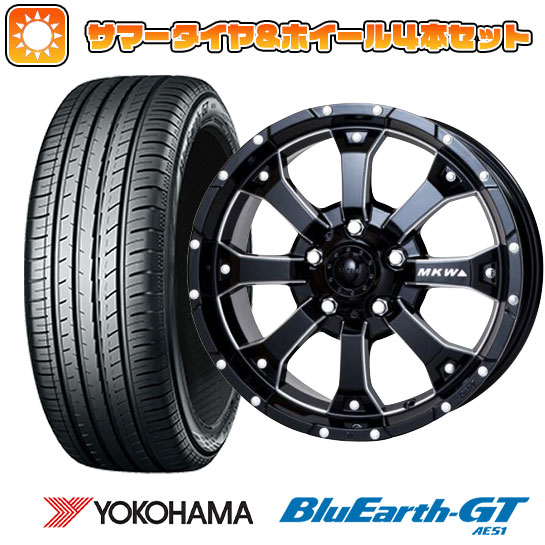 215/65R16 夏タイヤ ホイール4本セット YOKOHAMA ブルーアース GT AE51 (5/114車用) MKW MK 46 M/L+ 16インチ :arktire 1310 82909 28572 28572:アークタイヤ