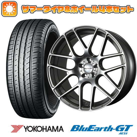 235/40R19 夏タイヤ ホイール4本セット YOKOHAMA ブルーアース GT AE51 (5/114車用) MLJ ハイペリオン CVM 19インチ :arktire 13461 131737 28533 28533:アークタイヤ