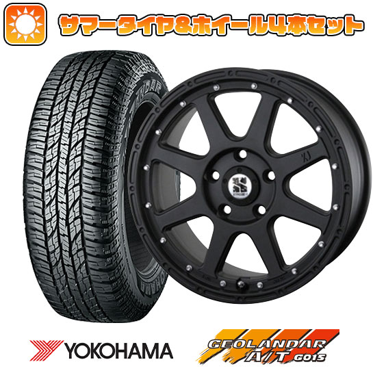 225/65R17 夏タイヤ ホイール4本セット YOKOHAMA ジオランダー A/T G015 RBL (5/114車用) MLJ エクストリームJ 17インチ :arktire 2182 131702 22902 22902:アークタイヤ