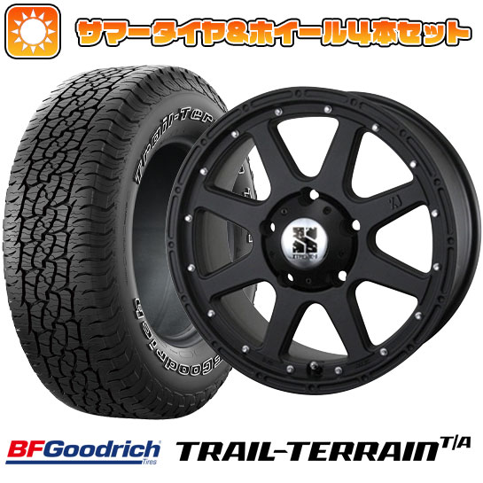 285/60R18 夏タイヤ ホイール4本セット ランクル200 BFグッドリッチ トレールテレーンT/A ORBL MLJ エクストリームJ 18インチ :arktire 16621 131725 36814 36814:アークタイヤ