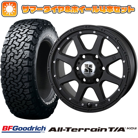 265/70R16 夏タイヤ ホイール4本セット BFグッドリッチ オールテレーンT/A KO2 RWL/RBL (6/139車用) MLJ エクストリームJ 16インチ :arktire 11802 131493 22215 22215:アークタイヤ