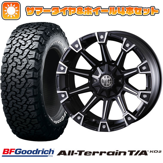 245/65R17 夏タイヤ ホイール4本セット RAV4（Adventure） BFグッドリッチ オールテレーンT/A KO2 RWL/RBL CRIMSON マーテルギア(MG) モンスター 17インチ : arktire 19901 83165 23754 23754 : アークタイヤ