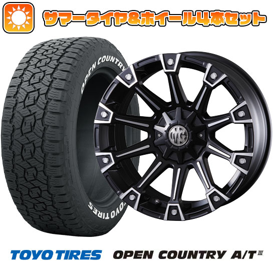 225/70R16 夏タイヤ ホイール4本セット TOYO OPEN COUNTRY A/T III (5/114車用) CRIMSON マーテルギア(MG) モンスター 16インチ :arktire 2563 83161 38623 38623:アークタイヤ