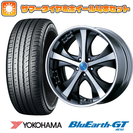 245/35R20 夏タイヤ ホイール4本セット YOKOHAMA ブルーアース GT AE51 (5/114車用) MZ SPEED JJブレイクスルー 20インチ :arktire 1307 60893 33795 33795:アークタイヤ