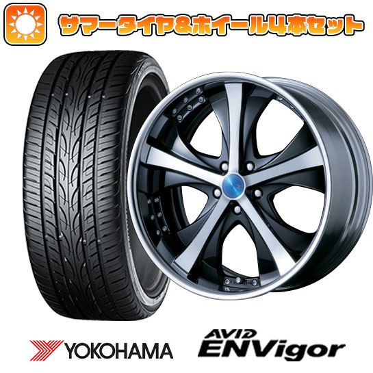 225/35R19 夏タイヤ ホイール4本セット YOKOHAMA エイビッド エンビガーS321 (5/114車用) MZ SPEED JJブレイクスルー 19インチ :arktire 878 60890 38556 38556:アークタイヤ