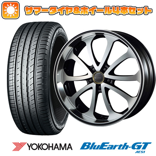 245/35R19 夏タイヤ ホイール4本セット YOKOHAMA ブルーアース GT AE51 (5/114車用) MZ SPEED ジュノウ バベル 19インチ :arktire 1123 63203 28530 28530:アークタイヤ