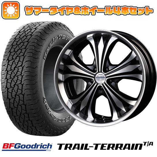 225/55R18 夏タイヤ ホイール4本セット BFグッドリッチ トレールテレーンT/A ORBL (5/114車用) MZ SPEED ジュノウ デジャビュ 18インチ :arktire 1321 69342 36808 36808:アークタイヤ