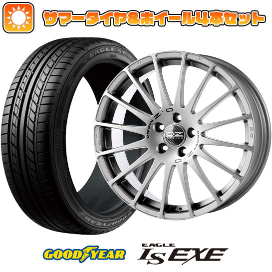 【新品国産5穴114.3車】 夏タイヤ ホイール４本セット 225/45R18 グッドイヤー イーグル エルエス エグゼ(限定) OZ スーパーツーリズモ GT 18インチ :arktire 1261 154409 31587 31587:アークタイヤ