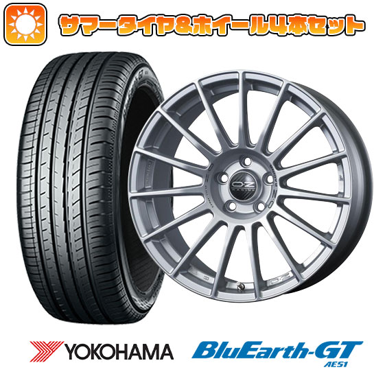 225/45R19 夏タイヤ ホイール4本セット YOKOHAMA ブルーアース GT AE51 (5/114車用) OZ SツーリズモLM 19インチ : arktire 879 129481 28528 28528 : アークタイヤ