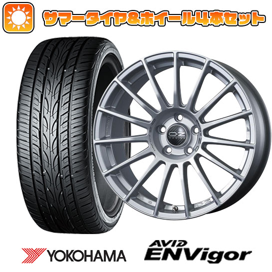 235/50R18 夏タイヤ ホイール4本セット YOKOHAMA エイビッド エンビガーS321 (5/114車用) OZ SツーリズモLM 18インチ : arktire 454 129477 33747 33747 : アークタイヤ