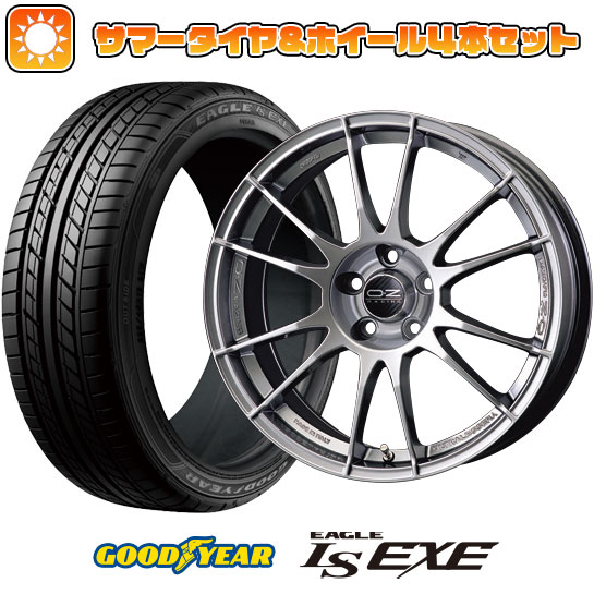 新品 ライズ/ロッキー（ハイブリッド） 夏タイヤ ホイール４本セット 215/45R18 グッドイヤー イーグル LS EXE (限定) OZ ウルトラレッジェーラ 18インチ｜ark-tire