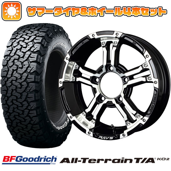 225/70R16 夏タイヤ ホイール4本セット ジムニーシエラ BFグッドリッチ オールテレーンT/A KO2 RWL/RBL レイズ デイトナ FDX J 16インチ :arktire 16701 139251 22213 22213:アークタイヤ