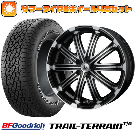 235/55R18 夏タイヤ ホイール4本セット BFグッドリッチ トレールテレーンT/A ORBL (5/114車用) TECHNOPIA カシーナ V 1 18インチ :arktire 1303 61605 36809 36809:アークタイヤ