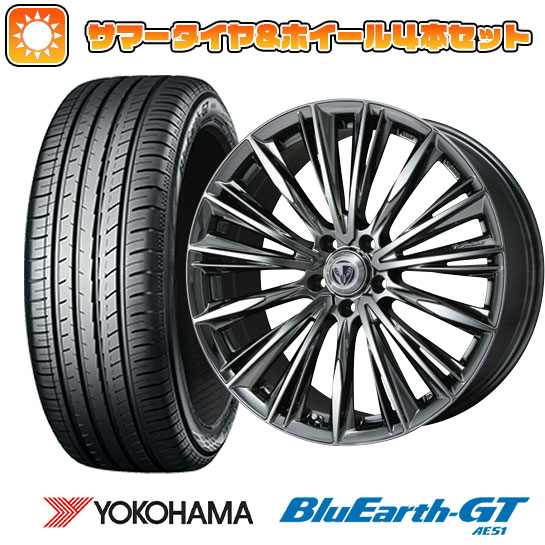 225/45R19 夏タイヤ ホイール4本セット YOKOHAMA ブルーアース GT AE51 (5/114車用) VERSUS ストラテジーア ヴォウジェ 19インチ :arktire 879 139922 28528 28528:アークタイヤ