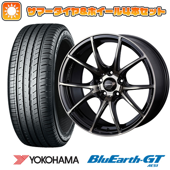 215/40R18 夏タイヤ ホイール4本セット プリウス YOKOHAMA ブルーアース GT AE51 WEDS ウェッズスポーツ SA 10R 18インチ :arktire 1221 136674 28536 28536:アークタイヤ