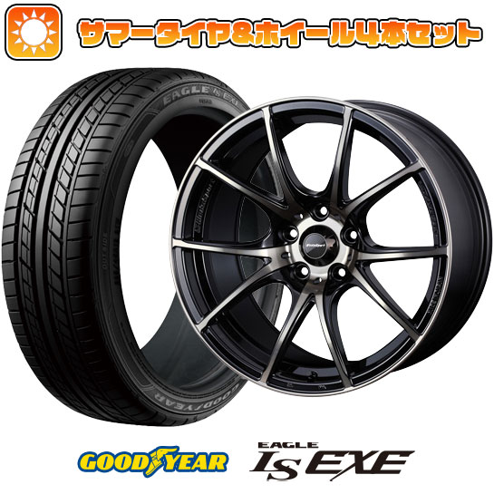 225/45R18 夏タイヤ ホイール4本セット GOODYEAR EAGLE LS EXE(限定) (5/114車用) WEDS ウェッズスポーツ SA 10R 18インチ :arktire 1261 136674 31587 31587:アークタイヤ